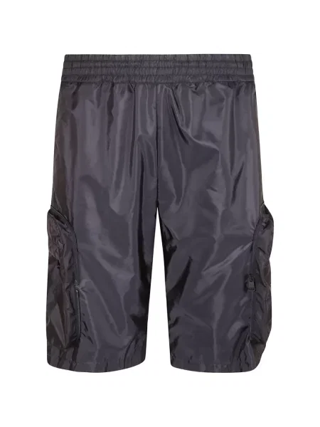 Pantaloni scurți cargo Moncler albastru