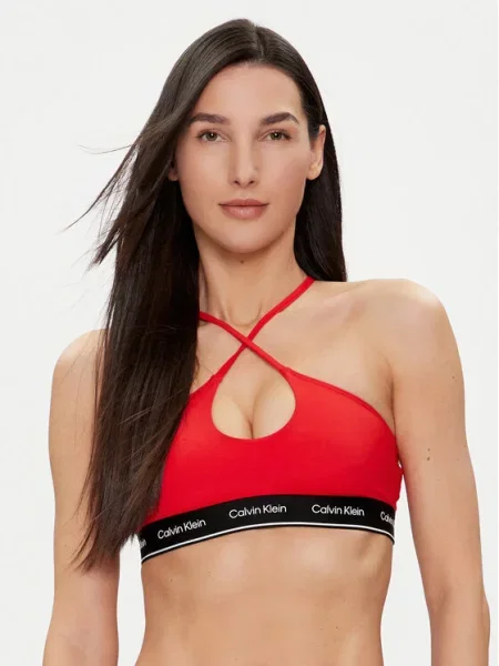 Calvin Klein Swimwear Góra od bikini czerwony