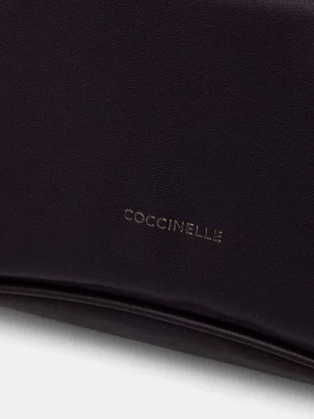 Кожаная пушистый сумка Coccinelle