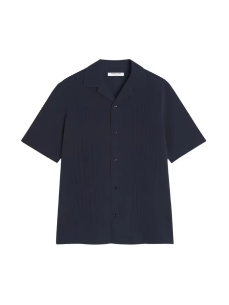 Koszula Maison Kitsune casual niebieska