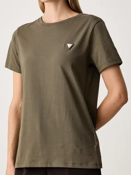 Guess T-shirt z COLETTE zielona