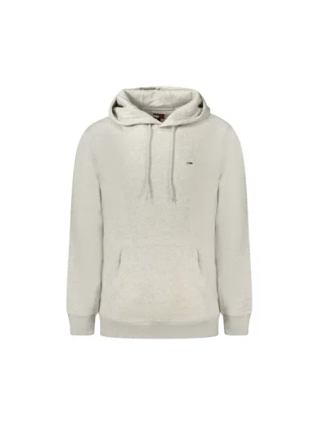 Bluza z kapturem Tommy Jeans szara