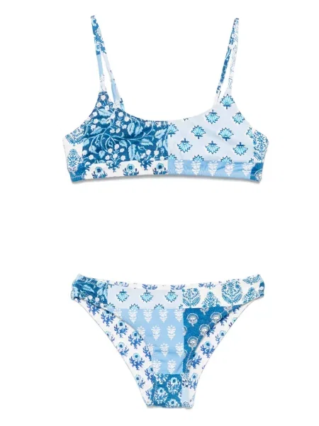 Bikini dziecięce Mc2 Saint Barth niebieskie