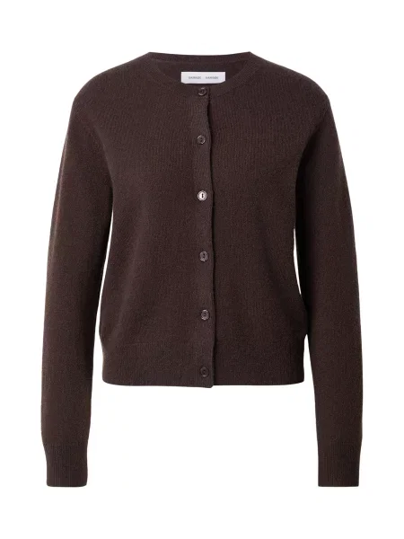 Samsøe Samsøe Geacă tricotată Boston închis maro