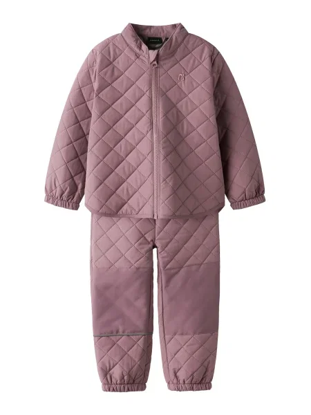 NAME IT Tehničko odijelo NMNChilly sivkasto mauve ljubičasta