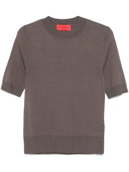 Pulover Wild Cashmere din cașmir maro