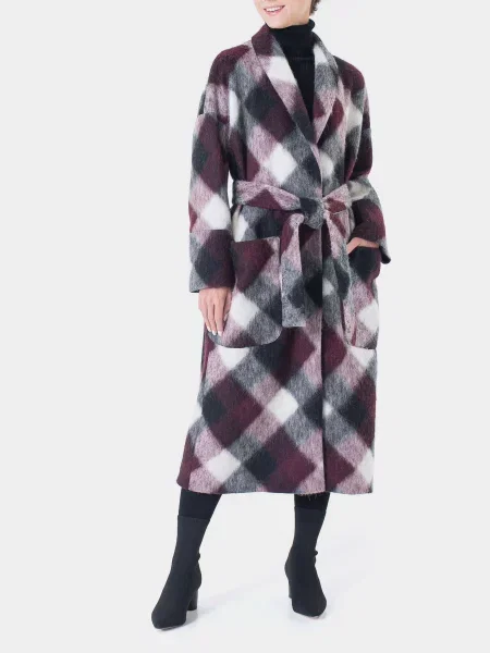 A LOT ­ Пальто бордове