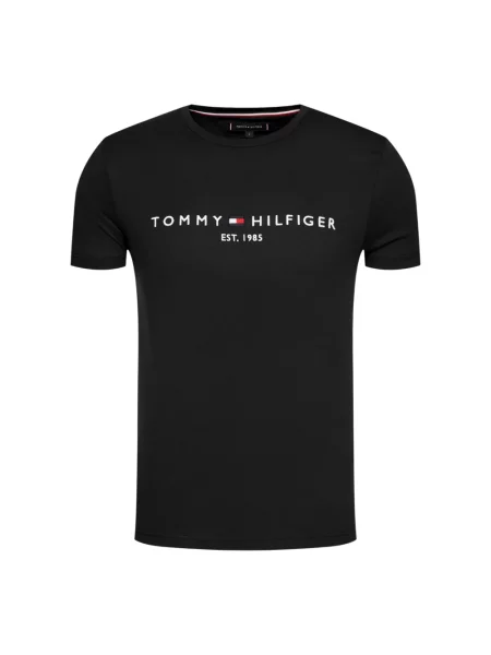 Tommy Hilfiger T-Shirt Core Logo Tee czarny