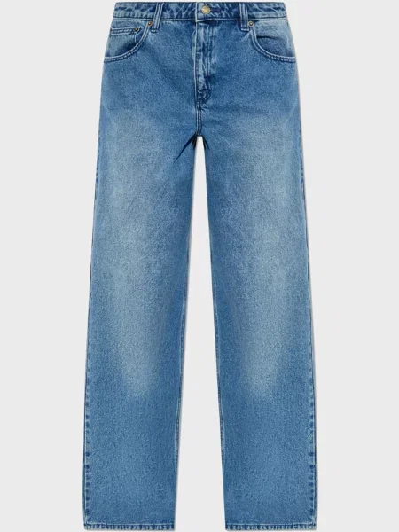 Широкие джинсы Michael Kors синие