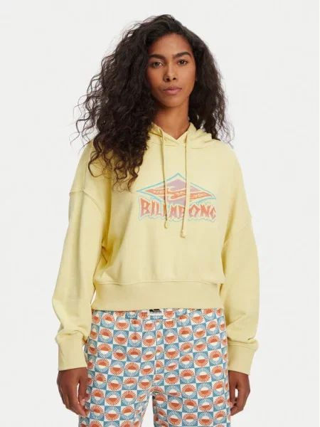 Billabong Bluza All Time Boxy Fit żółty