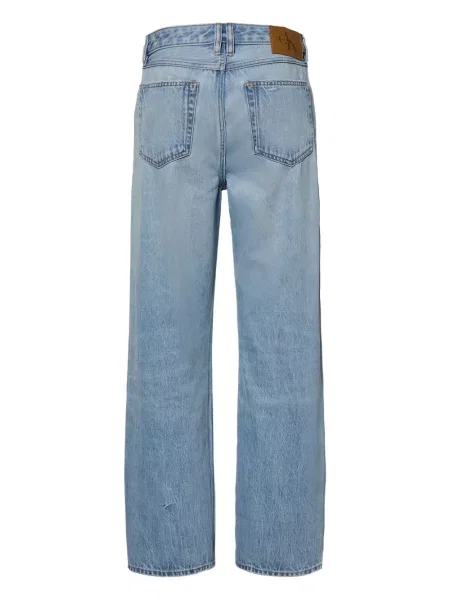 Blugi Calvin Klein Jeans cu autograf albastru