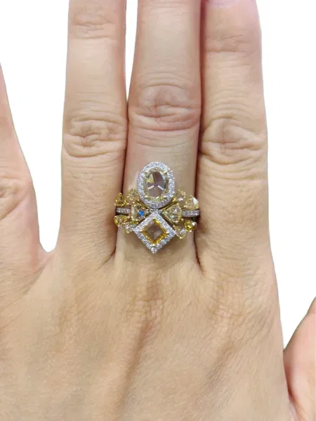 Inel Hyt Jewelry alb