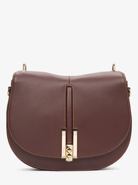 Кожаная сумка Cromia коричневая