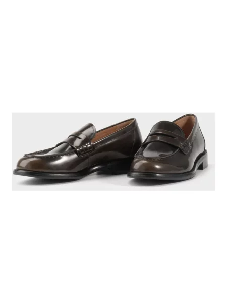 Mokasyny Vagabond Shoemakers skórzane na płaskim obcasie brązowe