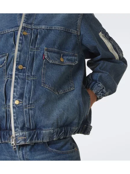 Geacă de blugi Sacai albastru