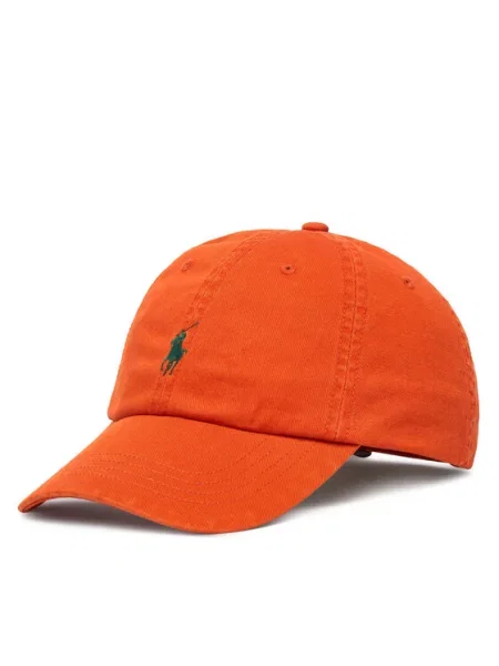 Kapa s šiltom Polo Ralph Lauren oranžna