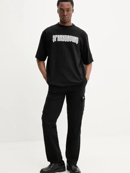 Футболка Sprayground з принтом чорний
