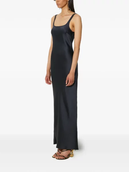 Rochie maxi Samsøe Samsøe de costum albastru