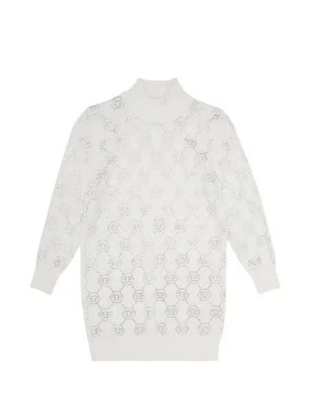 Рокля Philipp Plein бяло