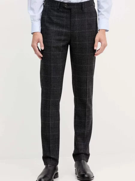 Tommy Hilfiger pantaloni din lână gri