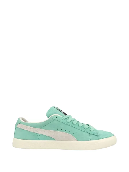 Sneakerși Puma Suede din piele de căprioară verde