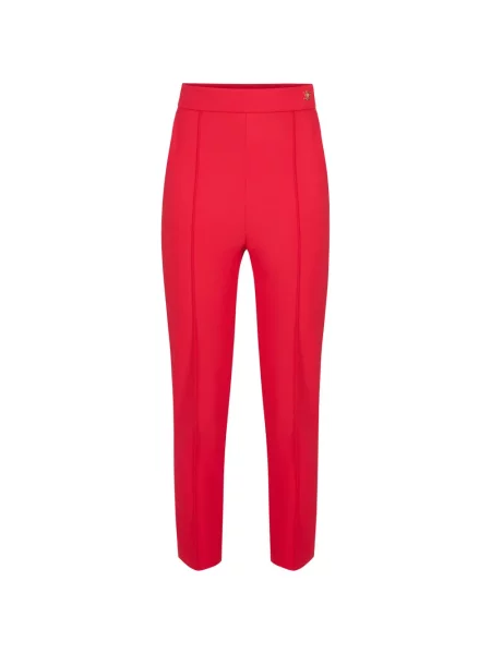 Pantaloni Elisabetta Franchi roșu