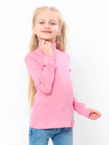 Дитячий Гольф Носи своє бавовна/еластан рожевий