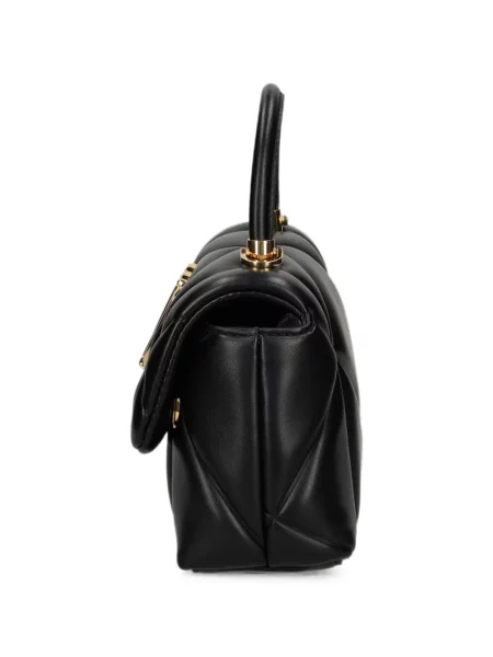 Шопинг чанта Love Moschino с автограф черно