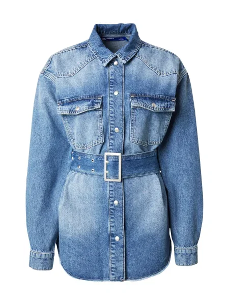 KARL LAGERFELD JEANS Bluză denim albastru