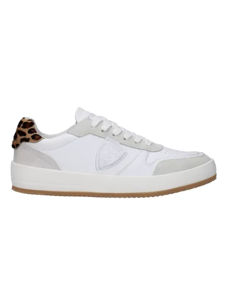 Sneakersy Philippe Model eleganckie do tenisa z autografem białe