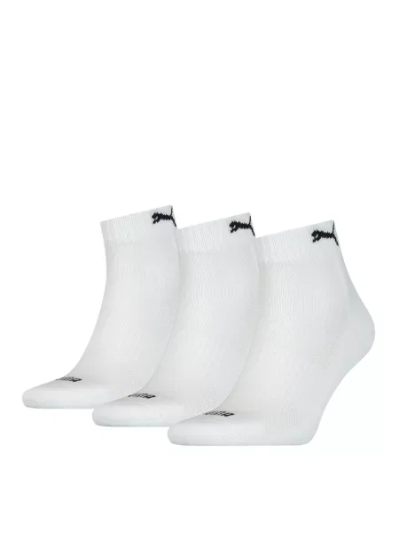 Skarpety dla dorosłych Puma Cushioned Quarter białe