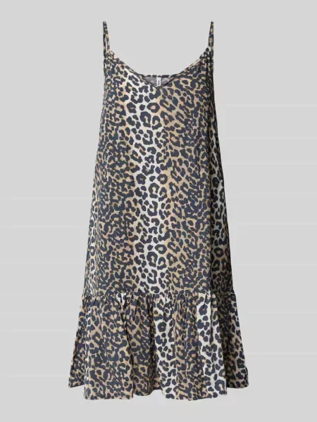 Sukienka mini rozkloszowana na cienkich ramiączkach model ‘NOVA’ Only