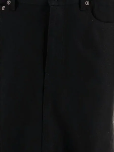 Fustă din denim Balenciaga negru