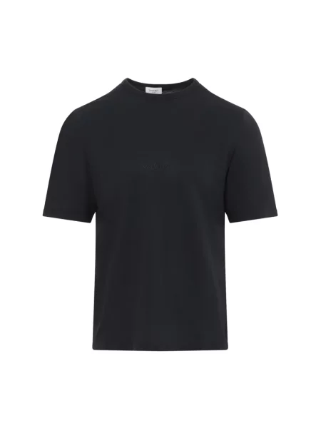 Koszulka Saint Laurent casual czarna