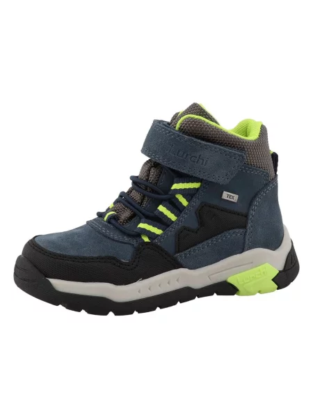 LURCHI Cizme Norman gri / verde petrol negru