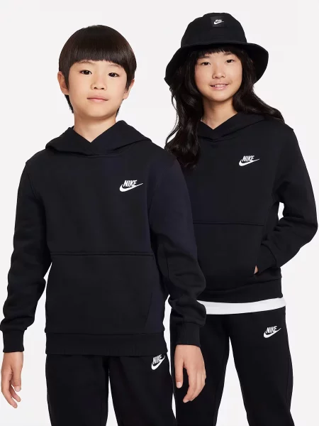 Детское худи Nike черное