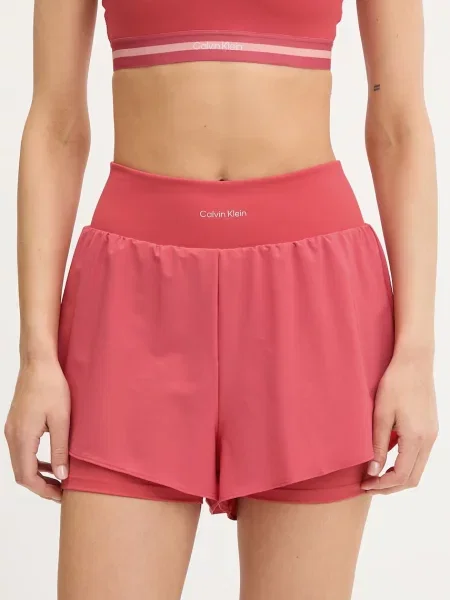 Calvin Klein Performance szorty sportowe różowe