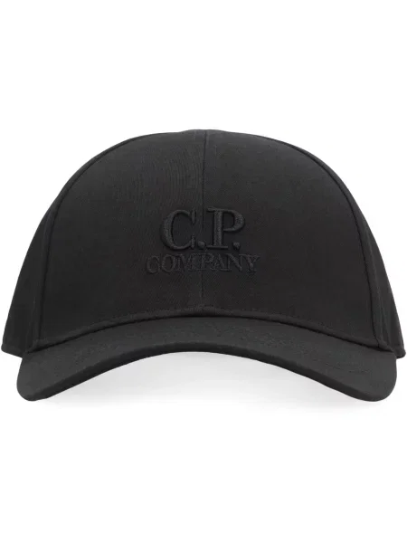 Czapka z daszkiem C.p. Company z logo czarna