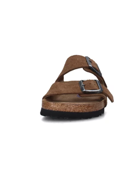 Šľapky Birkenstock hnedá