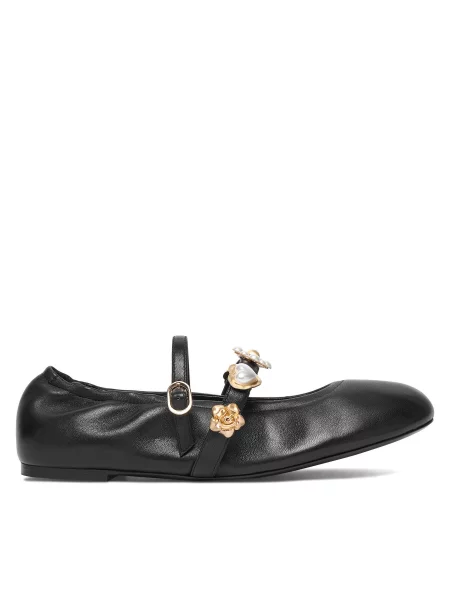 Baleríny Stuart Weitzman Socharming Mary Jane černá