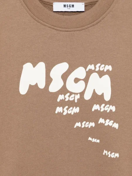 Dětska mikina Msgm hnědá