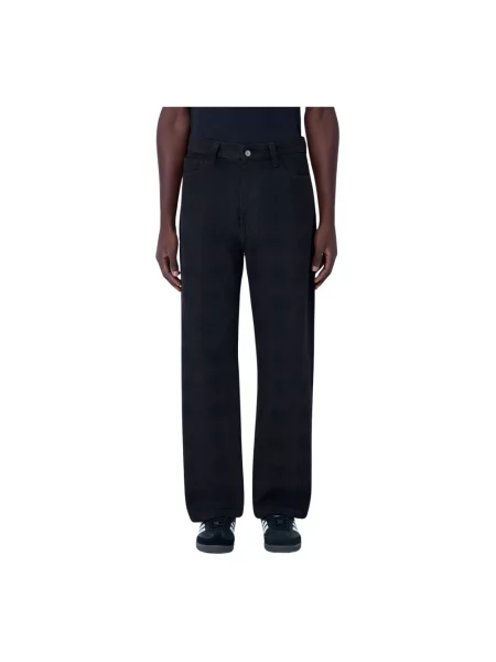 Jeansy Carhartt Wip czarne
