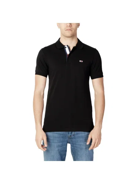 Tommy Jeans Póló piros fehér fekete
