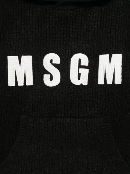 Bluza dziecięca Msgm czarna