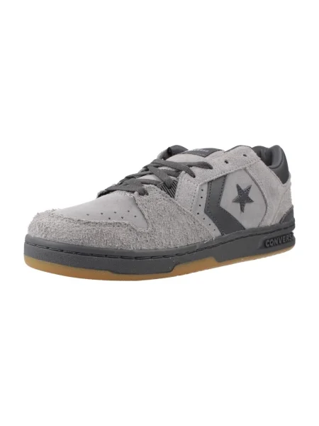 Pantofi Converse din piele de căprioară gri
