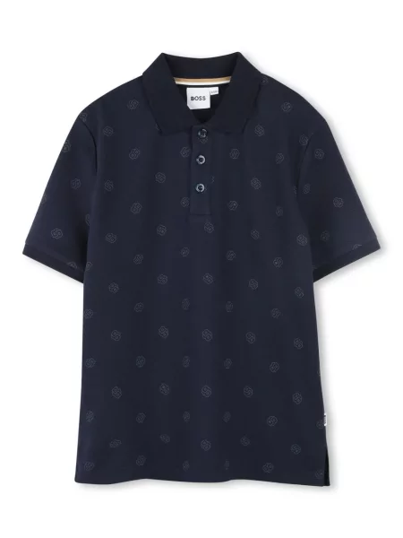 Koszulka polo dziecięca Bosswear niebieska