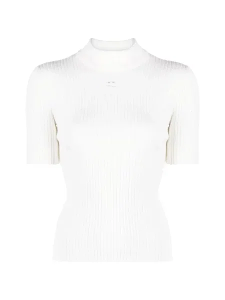 Pulover Courreges alb