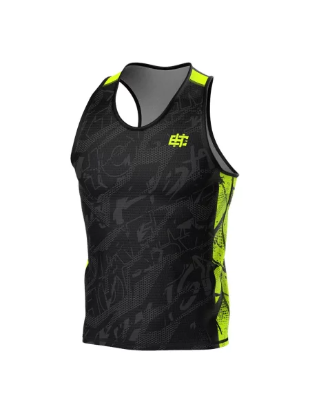 Koszulka sportowa bez rękawów Tank top EXTREME HOBBY NEO zielona