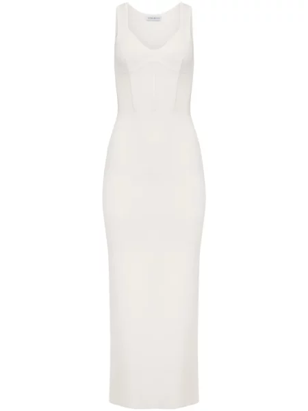 Rochie maxi Nina Ricci de costum alb
