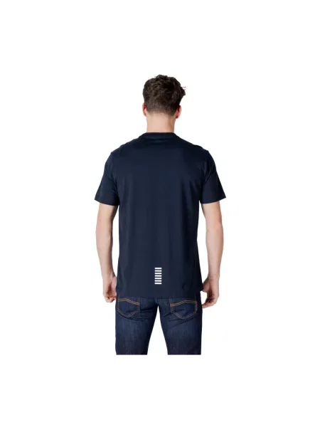 Emporio Armani T-shirt basic niebieska